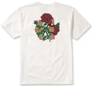 Koszulki męskie - t-shirt ETNIES ROSE ARROW TEE WHITE - miniaturka - grafika 1