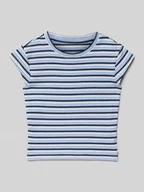 Koszulki dla dziewczynek - T-shirt o kroju slim fit z mieszanki bawełny - miniaturka - grafika 1