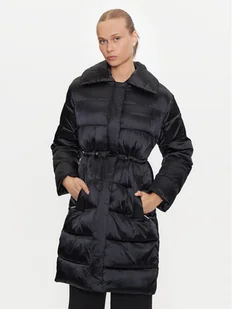 Calvin Klein Kurtka zimowa K20K207728 Czarny Slim Fit - Kurtki damskie - miniaturka - grafika 1
