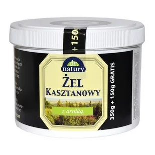 SEWMED MEDIC Żel kasztanowy z arniką 350 g + 150 g Dr Natury - Żele i maści lecznicze - miniaturka - grafika 1