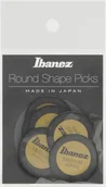 Inne akcesoria gitarowe - Ibanez Pick Black - Round (PPA1M-BK) PPA1M-BK - miniaturka - grafika 1