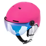 Kaski narciarskie - Kask Narciarski Z Szybą Meteor Falven S 53-55 CM - miniaturka - grafika 1