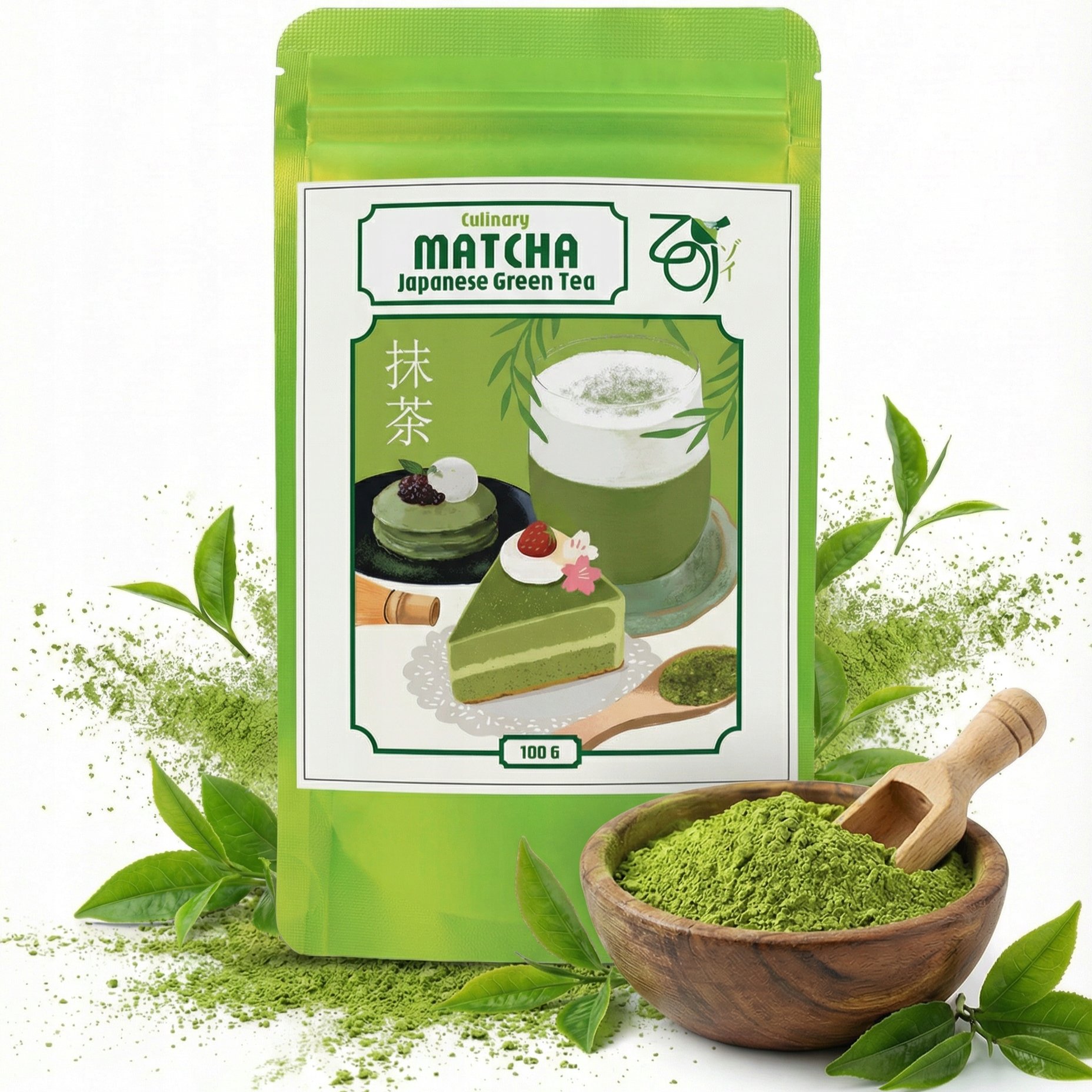 Zoi Matcha Kulinarna Japońska Herbata 100g