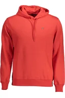 Bluzy męskie - BLUZA NAPAPIJRI BEZ ZAMKA MĘSKA CZERWONA - Napapijri - miniaturka - grafika 1