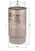 Filtry paliwa - Filtr paliwa Mahle KC 85/1 - miniaturka - grafika 1