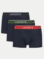 Majtki męskie - Lacoste Komplet 3 par bokserek 5H1297 Granatowy - miniaturka - grafika 1