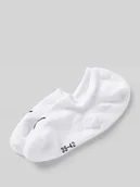 Skarpetki damskie - Krótkie skarpety z detalami z logo w zestawie 2 szt. - miniaturka - grafika 1