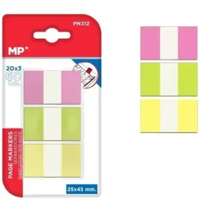 Zakładki indeksujące 25x45mm - MP Main Paper - Zakładki do książek - miniaturka - grafika 1