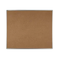 Tablice i flipcharty - ekoTAB Tablica tekstylna ekoTAB w aluminiowej ramie 120 x 90 cm, brązowa 535111 - miniaturka - grafika 1