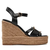 Espadryle damskie - Espadryle Tamaris 1-28344-42 Czarny - miniaturka - grafika 1