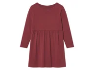 Sukienki i spódniczki dla dziewczynek - lupilu® Sukienka dziecięca z bawełną (Czerwony, 110/116) - miniaturka - grafika 1