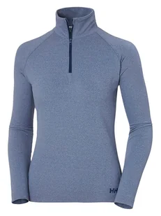 Helly Hansen Koszulka funkcyjna "Verglas" w kolorze niebieskim - Koszulki sportowe damskie - miniaturka - grafika 1