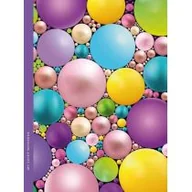 Szkolne artykuły papiernicze - Notatnik 145x197/64K kratka kolorowe piłki FRESH - miniaturka - grafika 1