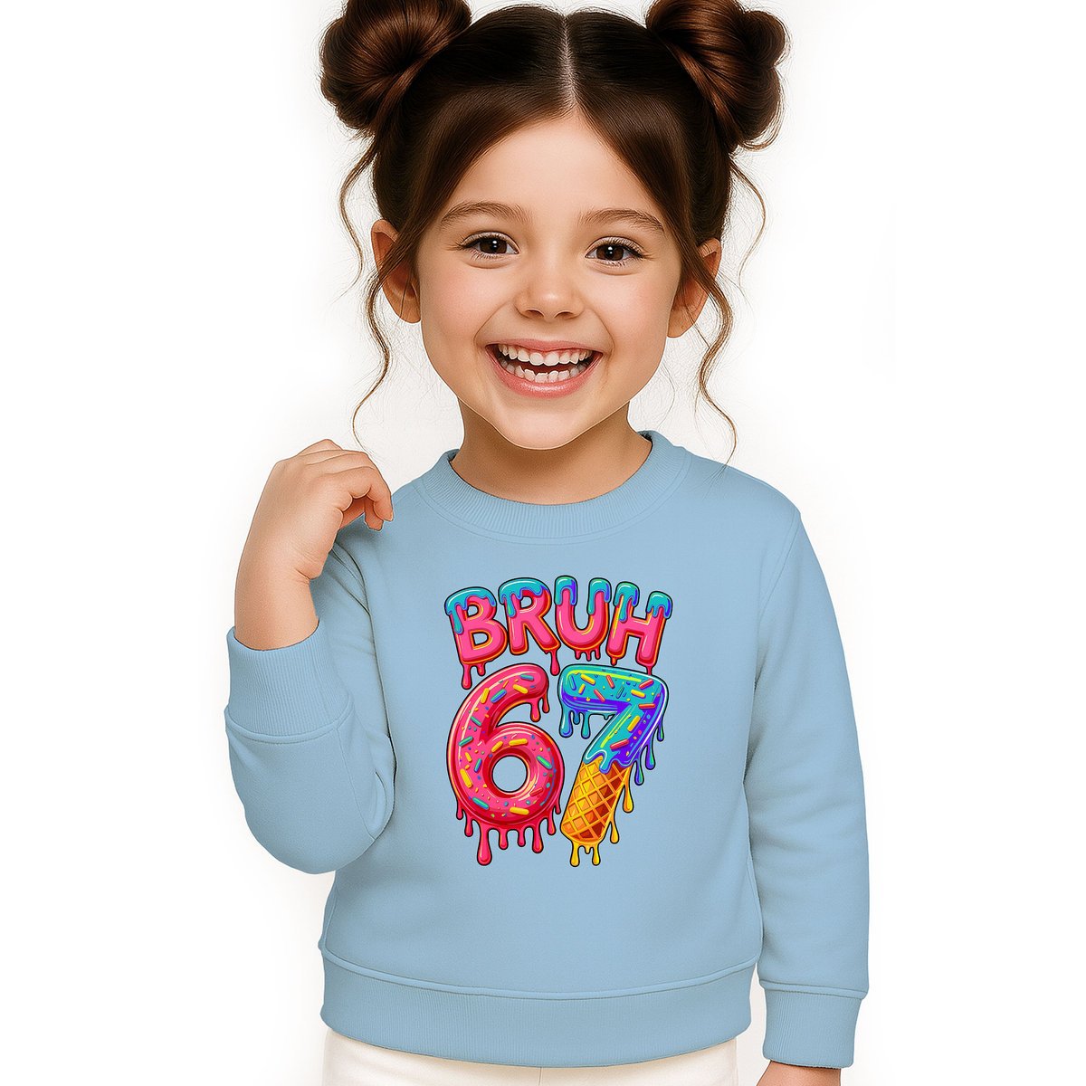 BLUZA DZIECIĘCA 67 SIX SEVEN VIRAL 122-128 DLA CHŁOPCA DZIEWCZYNKI