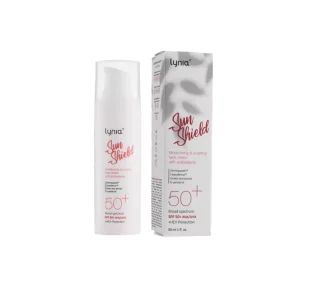 Lynia, Sun Shield, Krem ochronny z wysokim foltrem SPF50, 30 ml - Kremy do twarzy - miniaturka - grafika 1