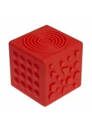 Rolnictwo i przemysł - Kostka sensoryczna czerwona 8,5cm - miniaturka - grafika 1