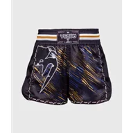 Spodnie sportowe męskie - Venum Spodenki Muay Thai Shorts Giant Dark Purple - miniaturka - grafika 1