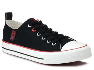 Trampki damskie BIG STAR JJ274122 czarne niskie-37 - Trampki damskie - miniaturka - grafika 1