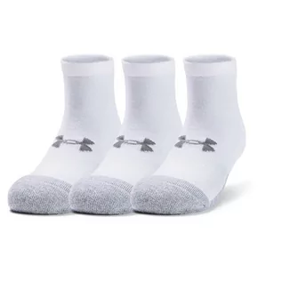 Skarpetki męskie - Under Armour Skarpety Heatgear Locut White M - grafika 1