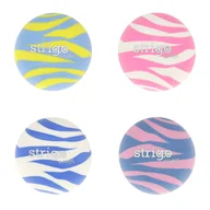 Gumki biurowe - Gumka do ścierania do szkoły Strigo dwukolorowa Kamyczki w 4 kolorach - miniaturka - grafika 1