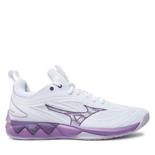 Buty halowe Mizuno Wave Luminous 4 V1GC2420 Fioletowy - Buty sportowe damskie - miniaturka - grafika 1