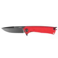 Noże - Nóż składany ANV Knives Z100 ANVZ100-025 czerwony - miniaturka - grafika 1