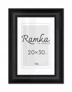Czarna ramka na zdjęcia 20x30 cm - Ramki na zdjęcia - miniaturka - grafika 1