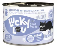 Mokra karma dla kotów - Lucky Lou Lifestage Sterilized Drób puszka 200g - miniaturka - grafika 1