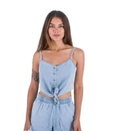 Koszulki i topy damskie - Hurley Tank top damski - Jackson Blue - miniaturka - grafika 1