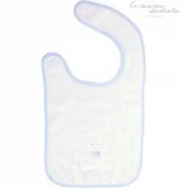 Śliniaki i fartuszki - Miś Śliniak na rzep błękitny - miniaturka - grafika 1