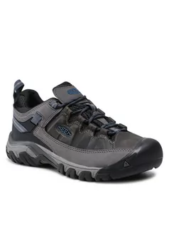 Buty trekkingowe męskie - Keen Trekkingi Targhee III 1017785 Szary - grafika 1