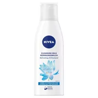 Mleczka do demakijażu - NIVEA Nivea Odświeżające Mleczko oczyszczające - cera normalna i mieszana 200ml 122286 - miniaturka - grafika 1