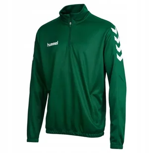 HUMMEL BLUZA Dziecięca SPORTOWA hml CORE KIDS 1/2 ZIP SWEAT r. 140/152 - Bluzy dla dziewczynek - miniaturka - grafika 1