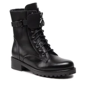 Botki damskie - Botki Patrizia Pepe CY9922/L011-K320 Czarny - miniaturka - grafika 1