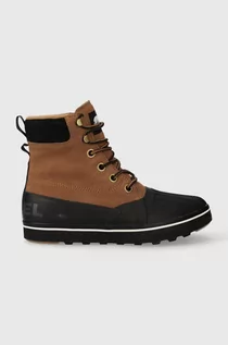 Botki męskie - Sorel buty wysokie CHEYANNE METRO II BOOT W męskie kolor brązowy 2048561242 - grafika 1