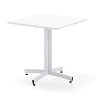 Stoły i stoliki do biura - Klasyczny stół do kawiarni SANNA, 700x700x720 mm, biały - miniaturka - grafika 1