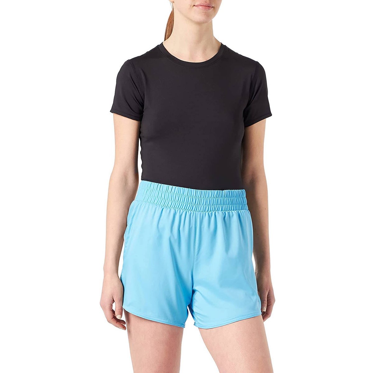 CARE OF BY PUMA 58414595 SZORTY DAMSKIE ROZMIAR M KOLOR NIEBIESKI - WYGODA