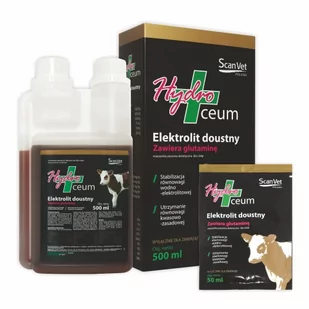 ScanVet HydroCeum - elektrolity 500 ml - Akcesoria do hodowli zwierząt - miniaturka - grafika 1