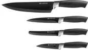 Noże kuchenne - Zestaw noży 4 szt. Czarny Jaspis AMBITION - miniaturka - grafika 1