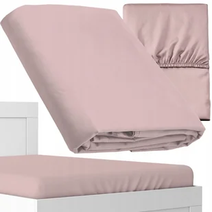 Deco4Home Prześcieradło Microsatyna Pure 160x200cm Różowe - Prześcieradła Deco4Home Prześcieradło Microsatyna Pure 160x200cm Różowe - Prześcieradła - miniaturka - grafika 1
