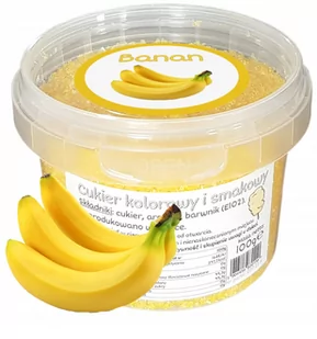 Cukier Do Waty Cukrowej Banan 100g Bananowy wiadro - Cukier i słodziki - miniaturka - grafika 1