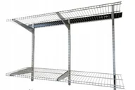 Szafy i regały magazynowe - KENOVO Regał magazynowy składany regulowany stal pcv SHV2 150kg - miniaturka - grafika 1