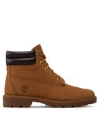 Buty dla chłopców - Timberland Trapery 6In Water Resistant Basic TB0A2MBB231 Brązowy - miniaturka - grafika 1