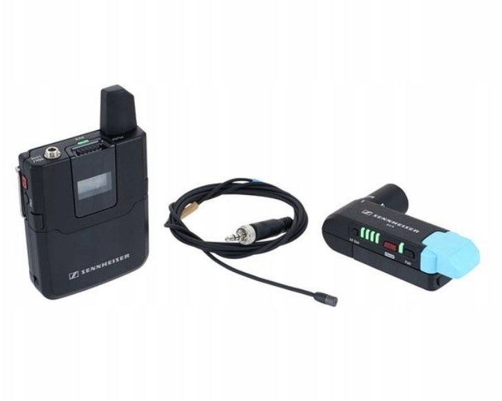 Mikrofon Sennheiser Sennheiser AVX-MKE2 Set cyfrowy system mikrofonowy kamera MKE2 lavalier