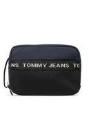 Kosmetyczki, organizery i kuferki - Tommy Jeans Kosmetyczka Tjm Essential Nylon Washbag AM0AM11024 Granatowy - miniaturka - grafika 1