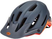 Kaski rowerowe - Bell mtb 4FORTY Integrated Mips cliffhanger matte gloss slate orange - miniaturka - grafika 1