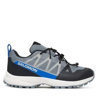Buty trekkingowe dziecięce - Trekkingi Salomon Outscape J L49205500 Szary - miniaturka - grafika 1
