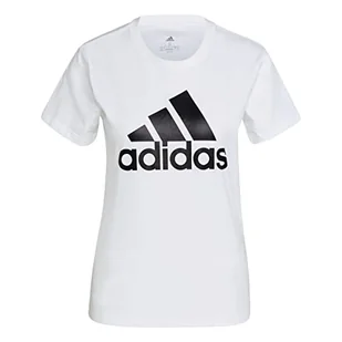 Adidas Damska koszulka W Bl T Czarny, biały S GL0649 - Koszulki i topy damskie - miniaturka - grafika 1
