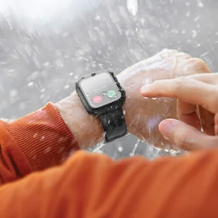 UNIQ etui Nautic Apple Watch Series 7/8 41mm przezroczysty/dove clear - Akcesoria do zegarków - miniaturka - grafika 5