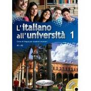 Książki do nauki języka włoskiego - edilingua L'italiano all'universita 1 Podręcznik + ćwiczenia + CD audio - La Grassa Matteo - miniaturka - grafika 1